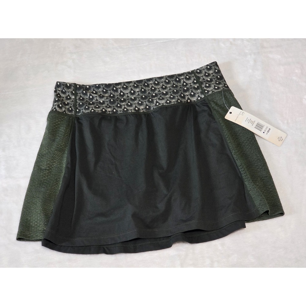 Nanette Lepore Play Womens XL Monsoon Green Active Play Tennis Golf Skort NWT